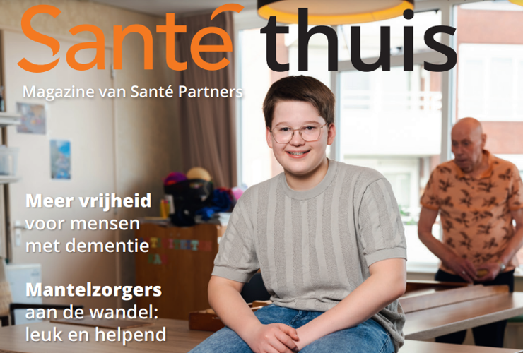 Nieuw magazine Santé Thuis -